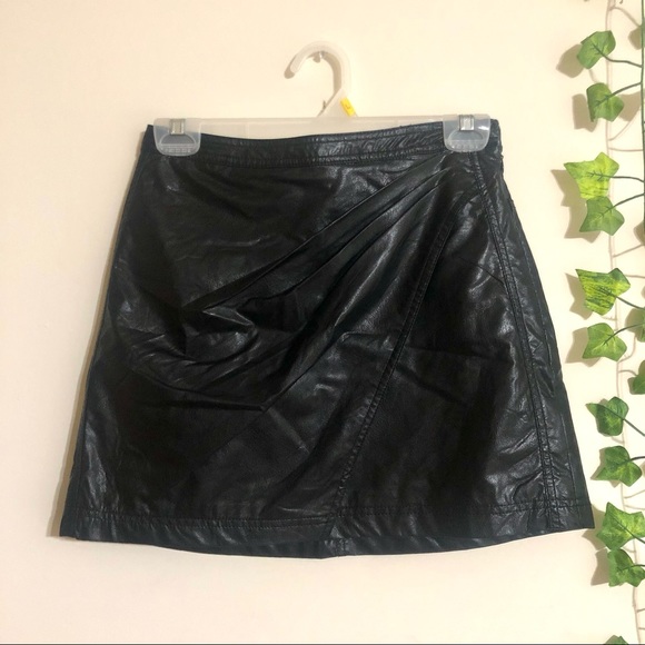 Free People Fake Out Skirt in Black - Picture 6 of 11